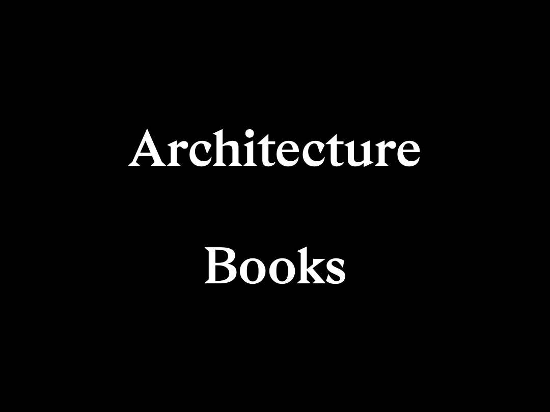 Books___Architecture